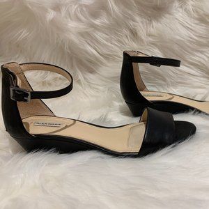 Alex Marie black wedges